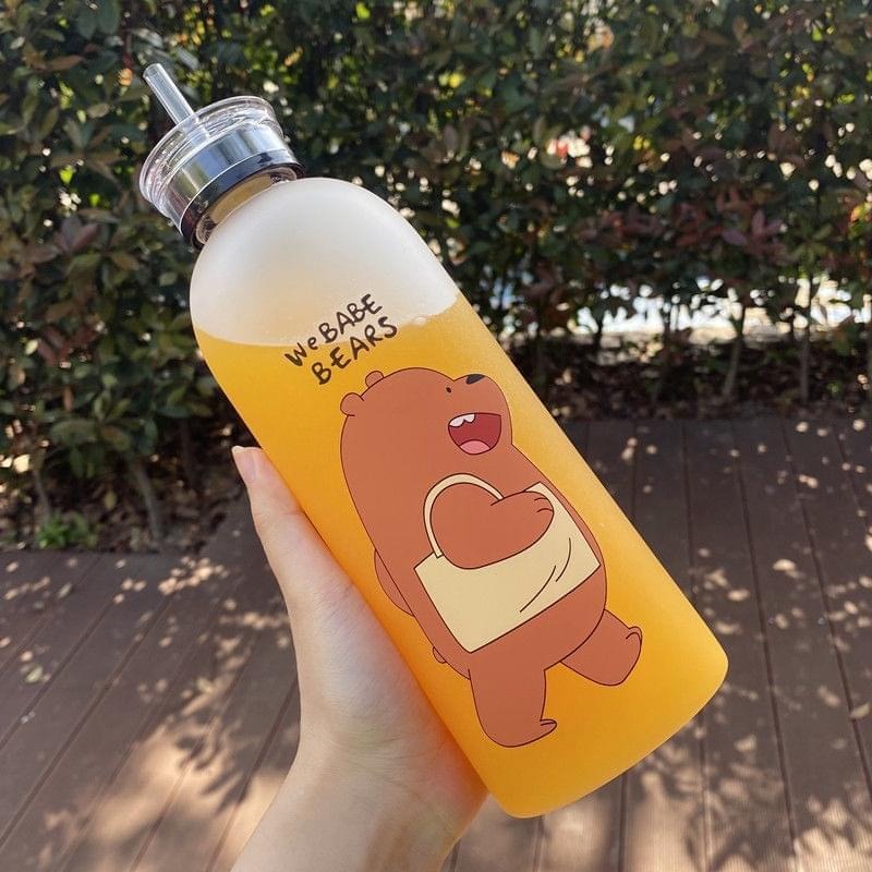 We Bare Bears Panda Water Bottle 1000ml